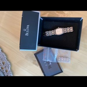Bulova Diamond Watch hardly worn